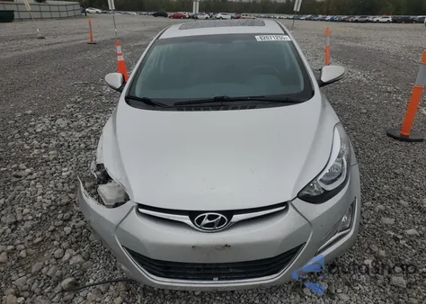 2016 Hyundai Elantra Se из США, поврежденный, VIN 5NPDH4AE6GH740452